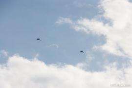 Два українські бойові літаки кружляли над Вінницею