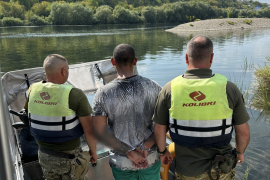 Прикордонники зняли з дистанції вінничанина, який плив до Молдови