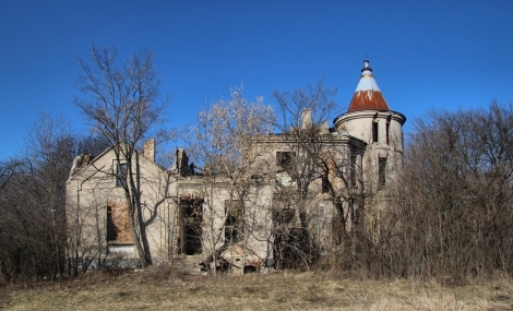 Палац-привид у Красному на Вінниччині.