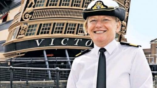 Впервые за 500 лет женщина получила звание адмирала на британском Королевском флоте