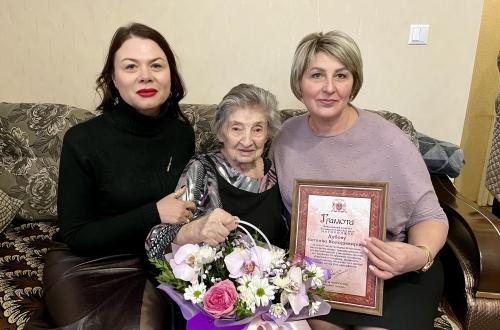Перша 100-річна ювілярка у 2024 році: у Вінниці привітали Євгенію Дубову