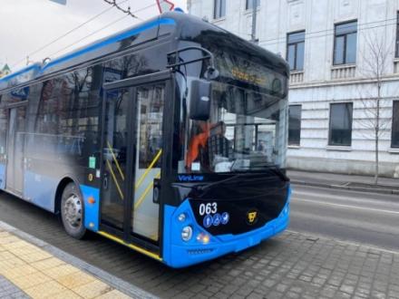 Два нові тролейбуси «VinLine» вийшли на тестові маршрути у Вінниці
