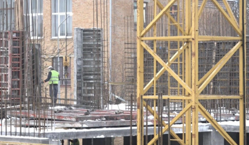 У Вінниці триває будівництво «муніципальної» десятиповерхівки
